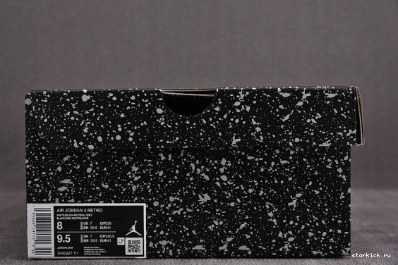 DH6927-111 MILITARY DH6927-111 JORDAN BLACK RETRO 4 0427